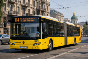 114 автобус Київ: маршрут, зупинки, графік онлайн